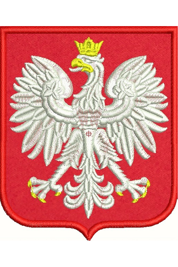 Дизайн вишивки Герб Польщі 